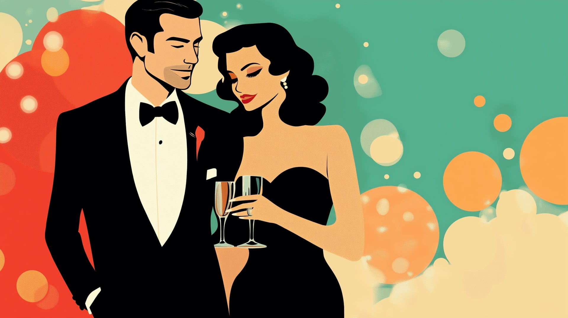 Elegantes Paar bei Abendveranstaltung | Escort Köln